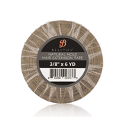 VIP Extensions Walker Tape & Beautify Natural Hold Hair Extension Tape White Smoke 3/8" x 6 Yds