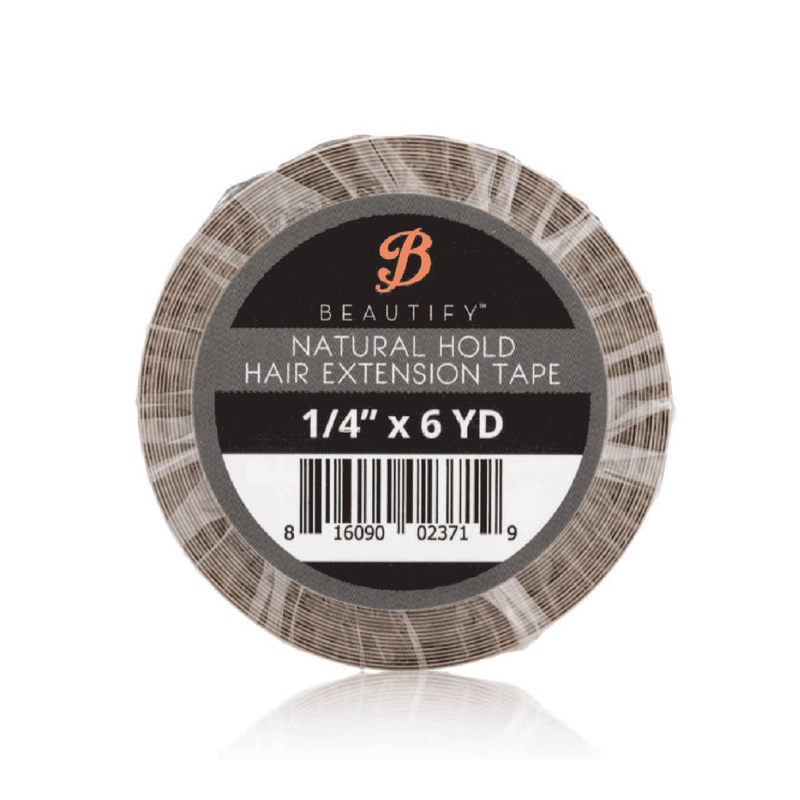 VIP Extensions Walker Tape & Beautify Natural Hold Hair Extension Tape White Smoke 1/4" x 6  Yds