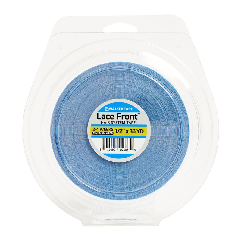 VIP Extensions Walker Tape & Beautify Lace Front Tabs and Roll Hair Extension Tape White Smoke 1/2" x 36yds