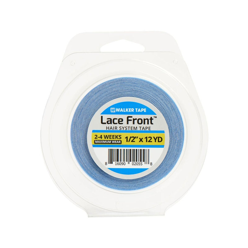 VIP Extensions Walker Tape & Beautify Lace Front Tabs and Roll Hair Extension Tape White Smoke 1/2" x 12 yds