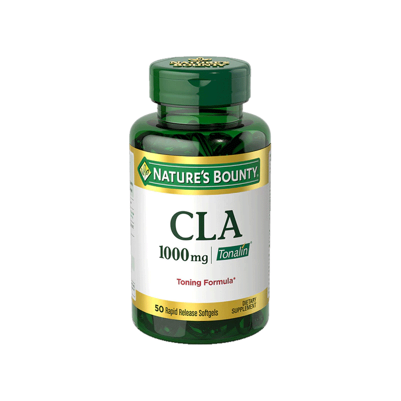 Nature's Bounty Nature's Bounty CLA 1000 Mg 50 Cápsulas De Gel (6 Frascos) Health & Beauty White Smoke