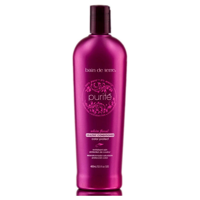 Bain de Terre Bain de Terre Purite White Floral Color Protect Conditioner 13.5 Fl Oz Conditioners White Smoke