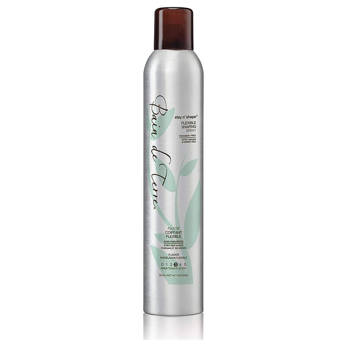 Bain de Terre Bain de Terre Stay N’ Shape Flexible Shaping Spray 9 Oz Hair Care Gray