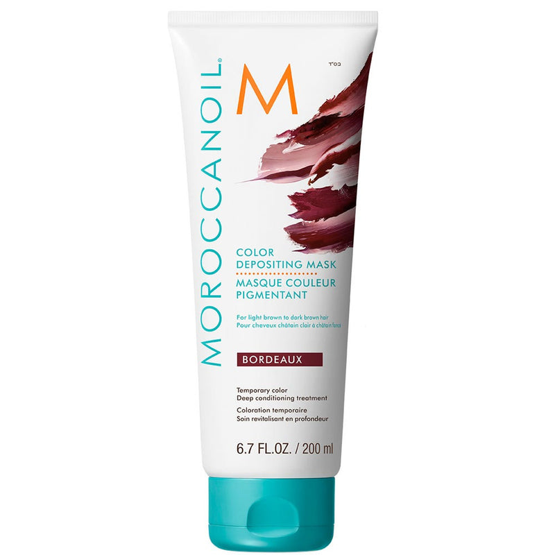 Moroccanoil Moroccanoil Color Depositing Mask Bordeaux 200ml Masks White Smoke