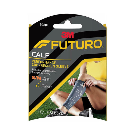 Futuro Futuro Performance Compression Calf Sleeve - Small / Medium Supports & Braces Black