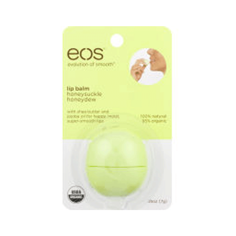eos eos Lip Balm Smooth Sphere Honeysuckle Honeydew - 0.25 Oz Lip Balms & Treatments Pale Goldenrod