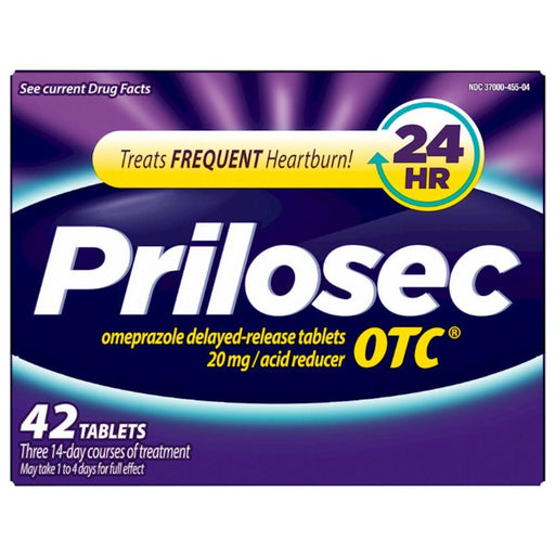Prilosec OTC Prilosec OTC Proton-Pump Inhibitor Tablets Medicine & Drugs Black