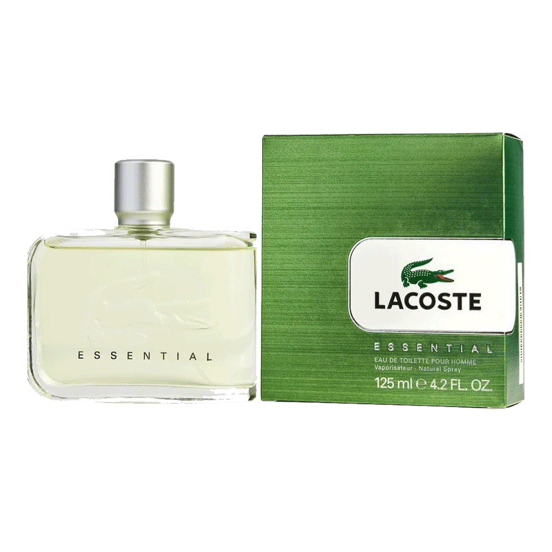 Lacoste Lacoste Essential By Eau De Toilette Spray 4.2 Oz For Men Eau De Toilette White Smoke
