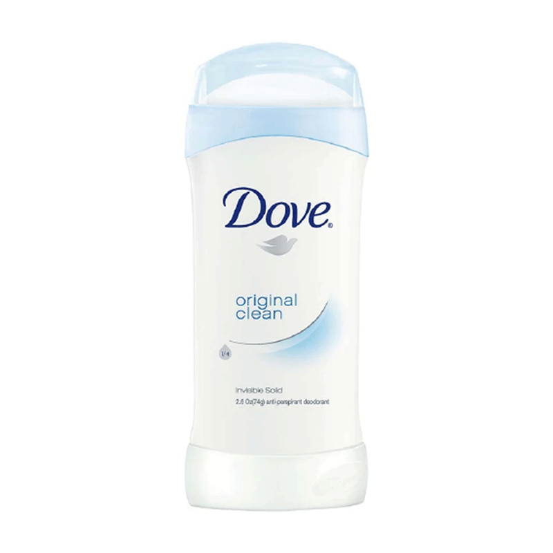 Dove Dove Advanced Care Antiperspirant Deodorant Stick Original Clean, 2.6 Oz Deodorant & Anti-Perspirant White Smoke