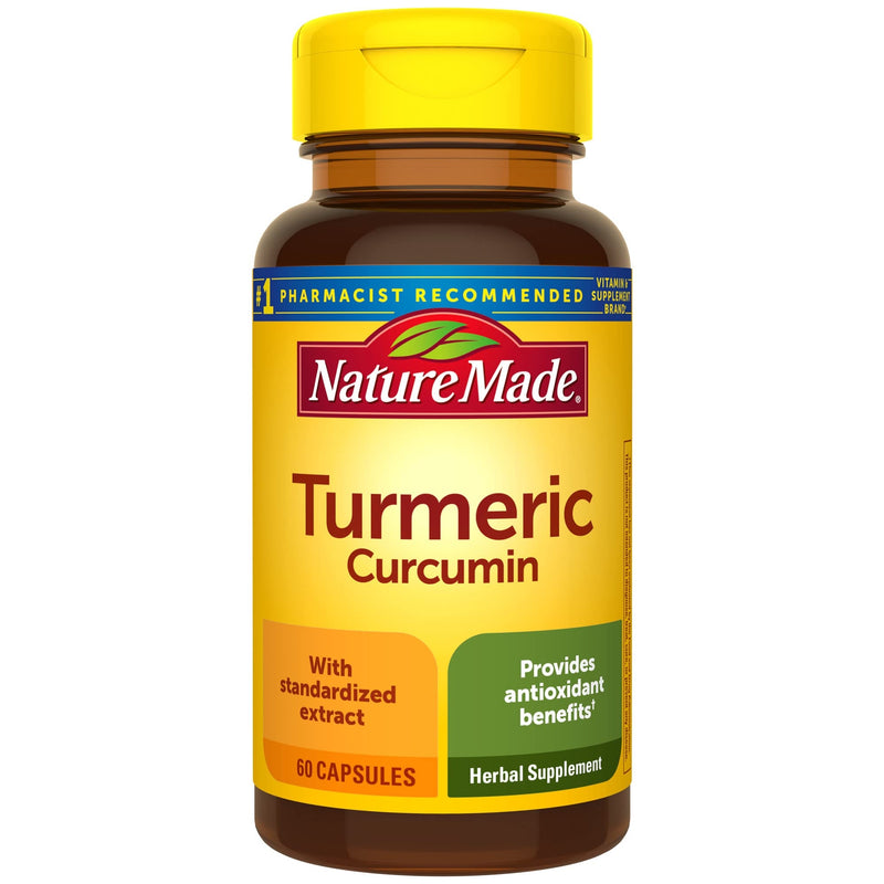 Nature Made Nature Made Turmeric 500 Mg Capsules - 60ct Vitamins & Supplements White Smoke