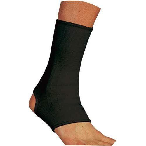 0 Bell Horn Elastic Ankle Support Black X-Large Oboe Straps & Supports White Smoke