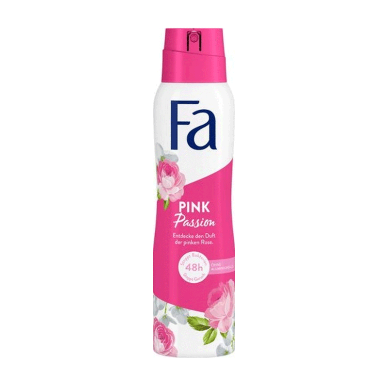 Fa Fa Deodorant Spray For Women Pink Passion 150ml Deodorant White Smoke