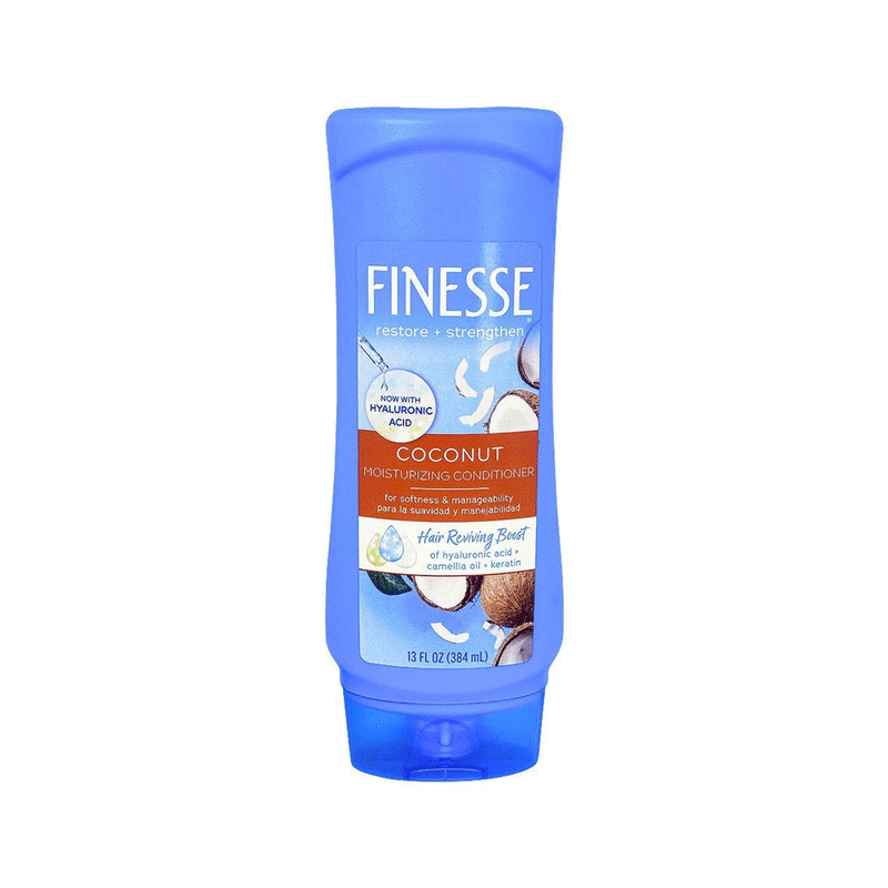 Finesse Finesse Restore + Strengthen Moisturizing Conditioner - 13 Fl Oz Conditioners Cornflower Blue