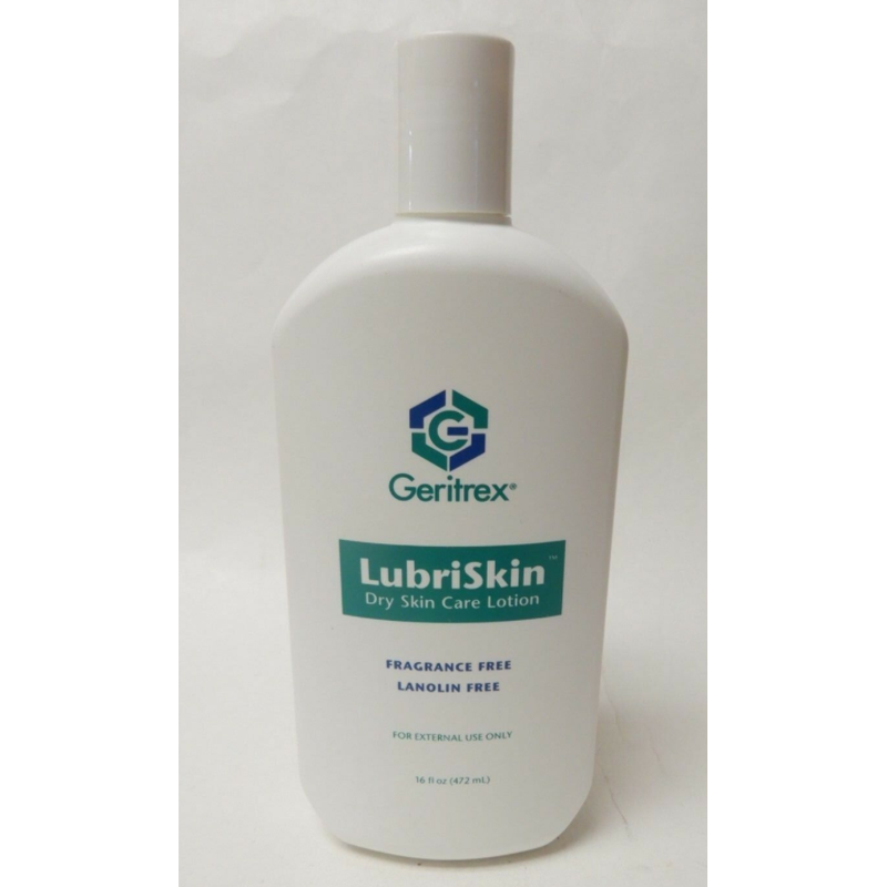 Geritrex Geritrex Lubriskin Dry Skin Care Lotion 16oz 792771810161S288 Lotion & Moisturizer Gray
