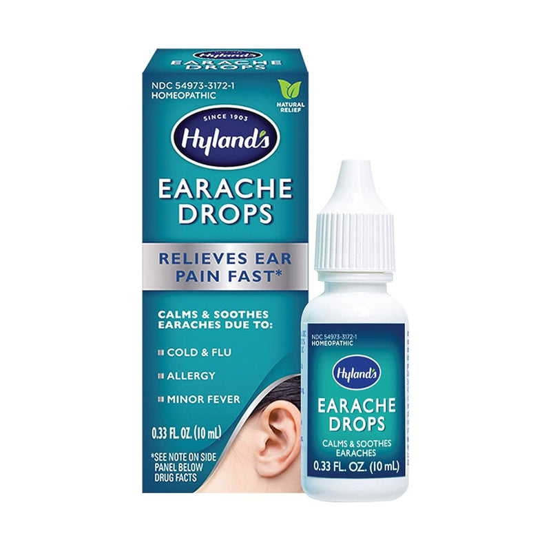 Hyland's Hyland's 4 Kids Earache Relief Drops, 0.33 Oz Vitamins & Supplements White Smoke
