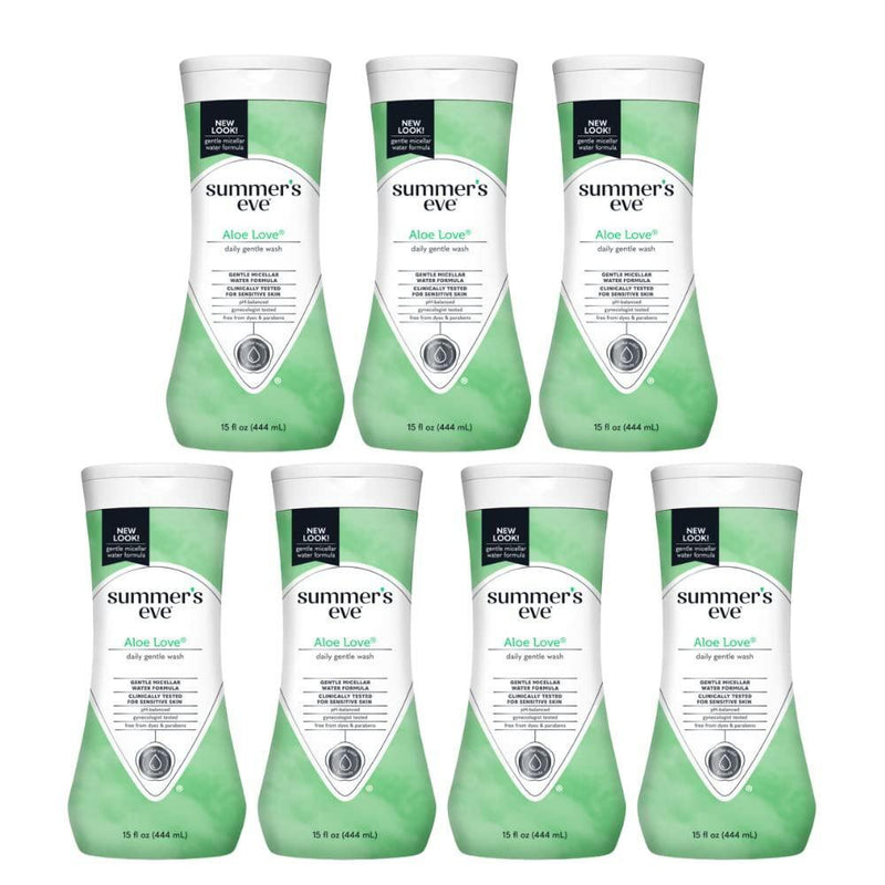 Summer's Eve Summer's Eve Feminine Cleansing Wash - Aloe Love - 15 Fl Oz Health & Beauty White Smoke