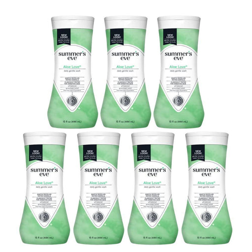Summer's Eve Summer's Eve Feminine Cleansing Wash - Aloe Love - 15 Fl Oz Health & Beauty White Smoke