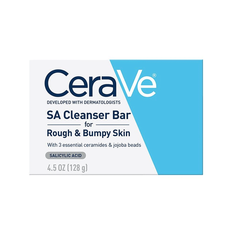 CeraVe CeraVe SA Body Exfoliating Cleanser Bar For Rough & Bumpy Skin- 4.5oz Skin Care White Smoke