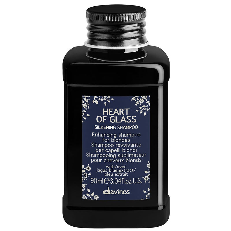 Davines Davines Heart Of Glass Silkening Shampoo For Blonde Care 250ml Shampoo Black