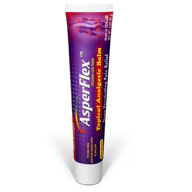 0 ASPERFLEX TOPICAL ANALGESIC CRM 85 GM Methyl Salicylate/menthol TOPICAL CREAM Lotion & Moisturizer White Smoke
