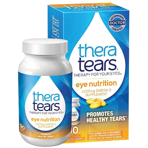 Thera Tears TheraTears Eye Nutrition Softgels 90Ct Vitamins & Supplements White Smoke