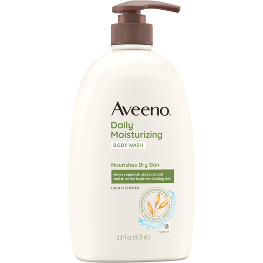 Aveeno Aveeno Daily Moisturizing Lightly Scented  Body Wash  12 Fl Oz Body Wash Seashell