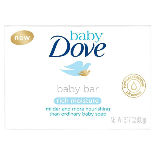 Baby Dove Baby Dove Soap Bar Rich Moisture, 3.17 Oz Bath & Body White Smoke