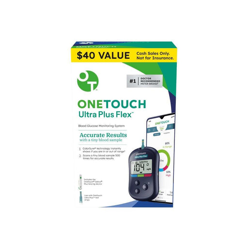 OneTouch OneTouch Ultra Plus Flex Bonus Pack Health & Beauty White Smoke