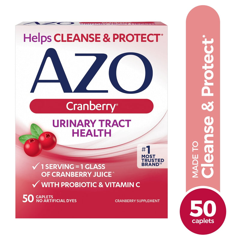 AZO AZO Cranberry Urinary Tract Health, Dietary Supplement, Tablets Vitamins & Supplements White Smoke