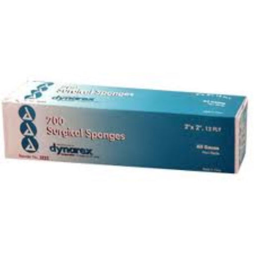 Dynarex Dynarex™ Non-Sterile Gauze Sponges – 2" x 2", 12-Ply First Aid White Smoke
