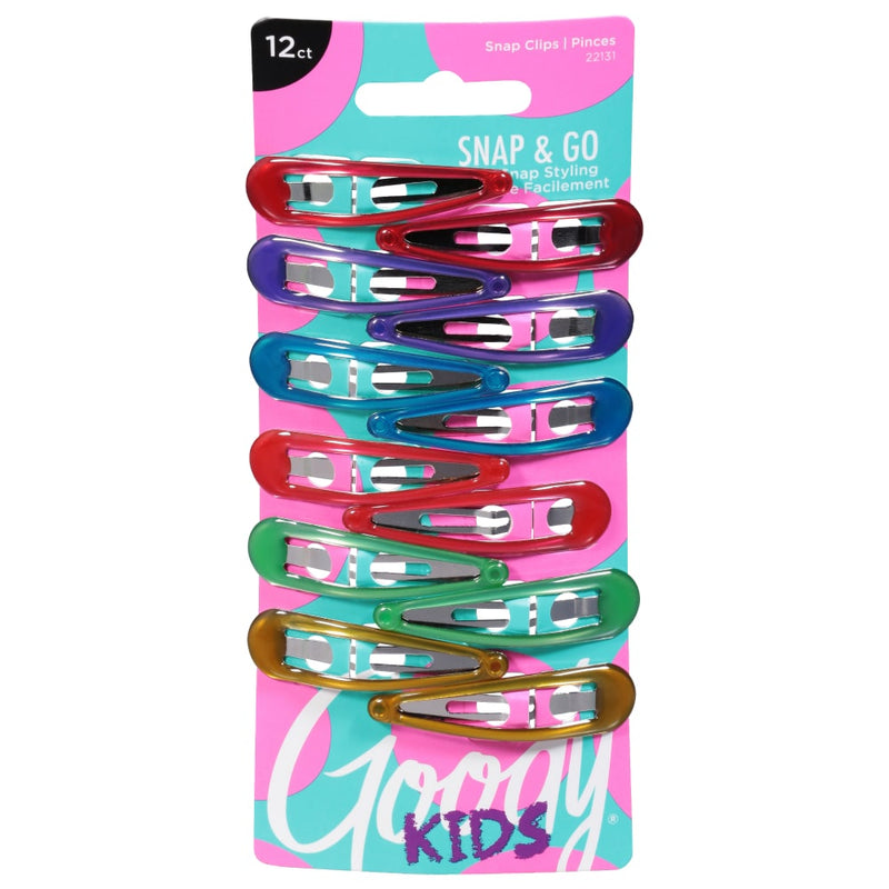 Goody Goody Glam Girls Snap Clips Personal Care Lavender Blush