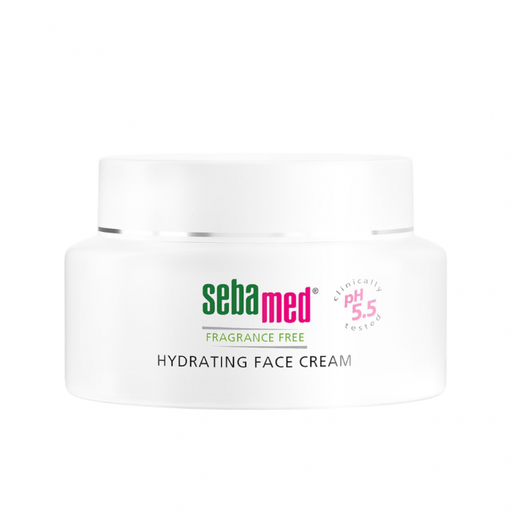 Sebamed Sebamed Fragrance Free Hydrating Face Cream, 1.7 Oz Skin Care White Smoke