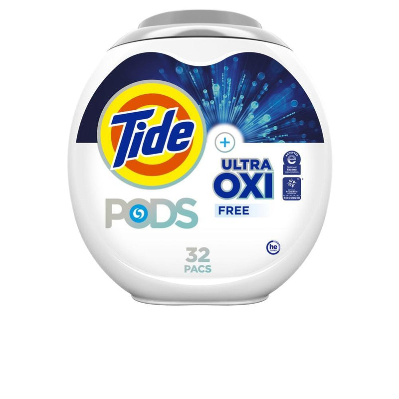 Tide Tide Pods Ultra Oxi Free / Nature Liquid Detergent Ca-psules Laundry Detergent White Smoke