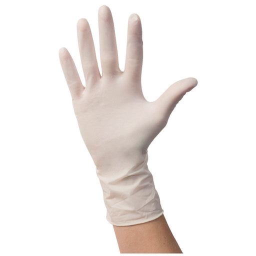 Cardinal Health - Med Cardinal Health - Med Latex Exam Gloves, Non-Sterile, Medium 5.1 MIL Medical Supplies White Smoke