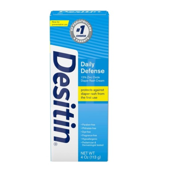 Desitin Desitin Maximum Strength Baby Diaper Rash Cream with Zinc Oxide, 4 oz Diaper Rash Treatments Lavender