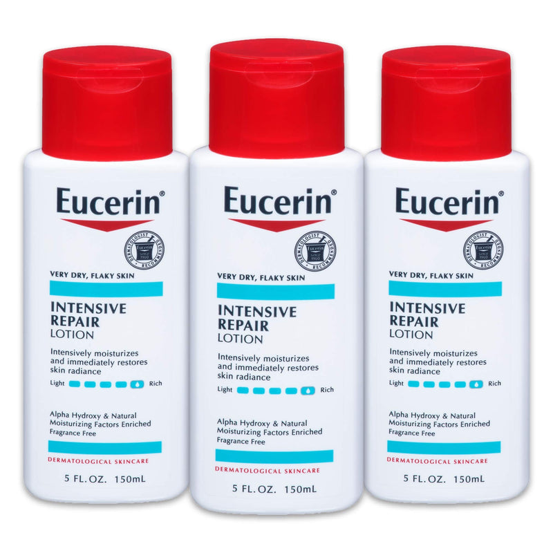 Eucerin Eucerin Intensive Repair Very Dry Skin Lotion 5 Fl. Oz Lotion & Moisturizer Lavender
