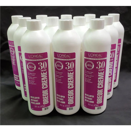 L'Oréal L'Oréal Oreor Creme 30 Volume Developer Hair Bun & Volume Shapers Black