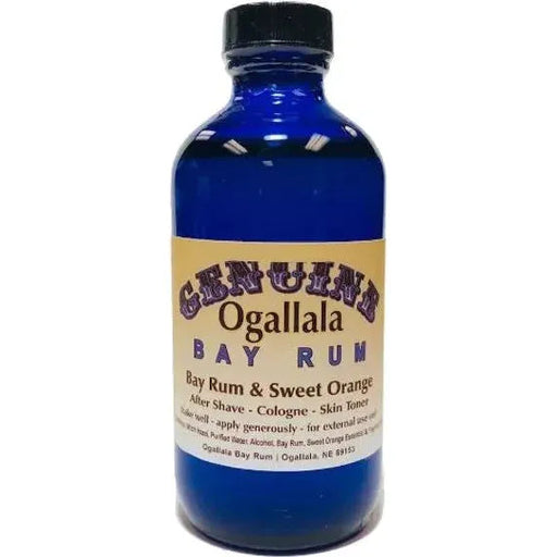 Ogallala Ogallala Bay Rum & Sweet Orange Pre Shave - After Shave - Skin Toner 4 Oz Aftershave White Smoke