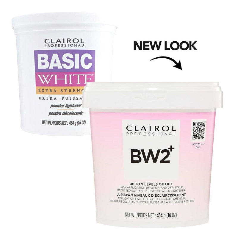Clairol Clairol BW2+ Extra Strength Powder Lightener 16 Oz Hair Color White Smoke