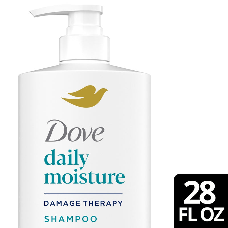 Dove Dove Damage Therapy Shampoo Daily Moisture 28 Fl Oz Shampoo White Smoke