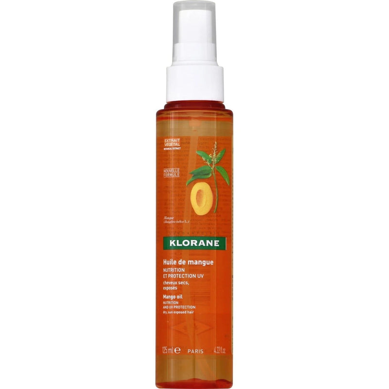 Klorane Klorane Mango Oil Spray 4.22 oz Hair Oil Spray White Smoke