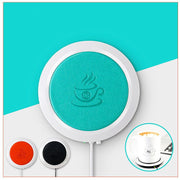 SmartPursue™ ☕ USB Cup Warmer Mat Pad – Portable Coffee & Tea Mug Heating Coaster Beverage Warmers Dark Turquoise Black / USB,Blue / USB,Orange / USB