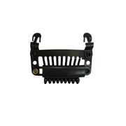 VIP Extensions Selfit Clips, 12 Piece Per Pack Hair Accessories White Smoke Dark Brown,BROWN