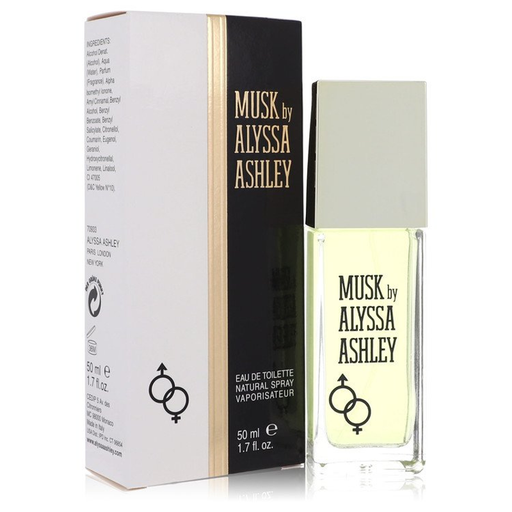 Alyssa Ashley Alyssa Ashley Musk Eau de Toilette Spray, 1.7 fl oz / 50 ml Perfume & Cologne Light Gray