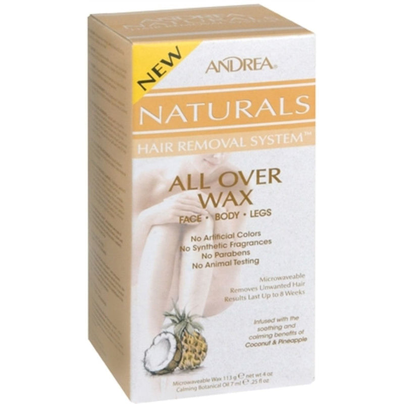 Andrea Andrea Naturals Hair Removal System All Over Wax 1 Each 25Oz Hair Removal Lavender