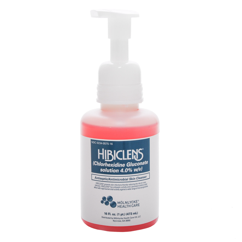Hibiclens Hibiclens Antimicrobial Antiseptic Soap And Skin Cleanser With Foaming Pump - 16 Fl Oz First Aid White Smoke