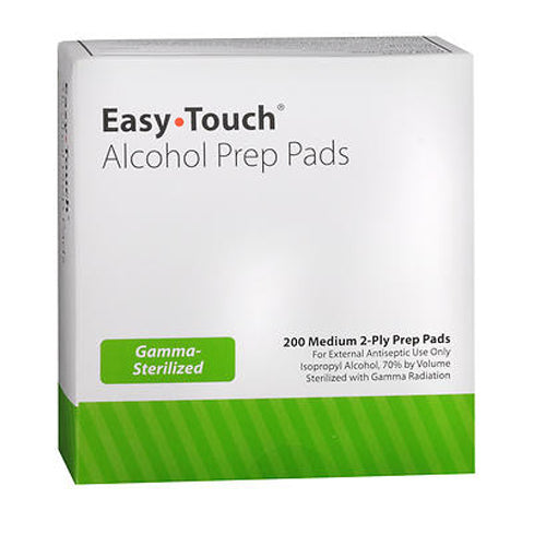 Easy Touch Easy Touch Alcohol Prep Pads Medium 2-ply First Aid Lavender