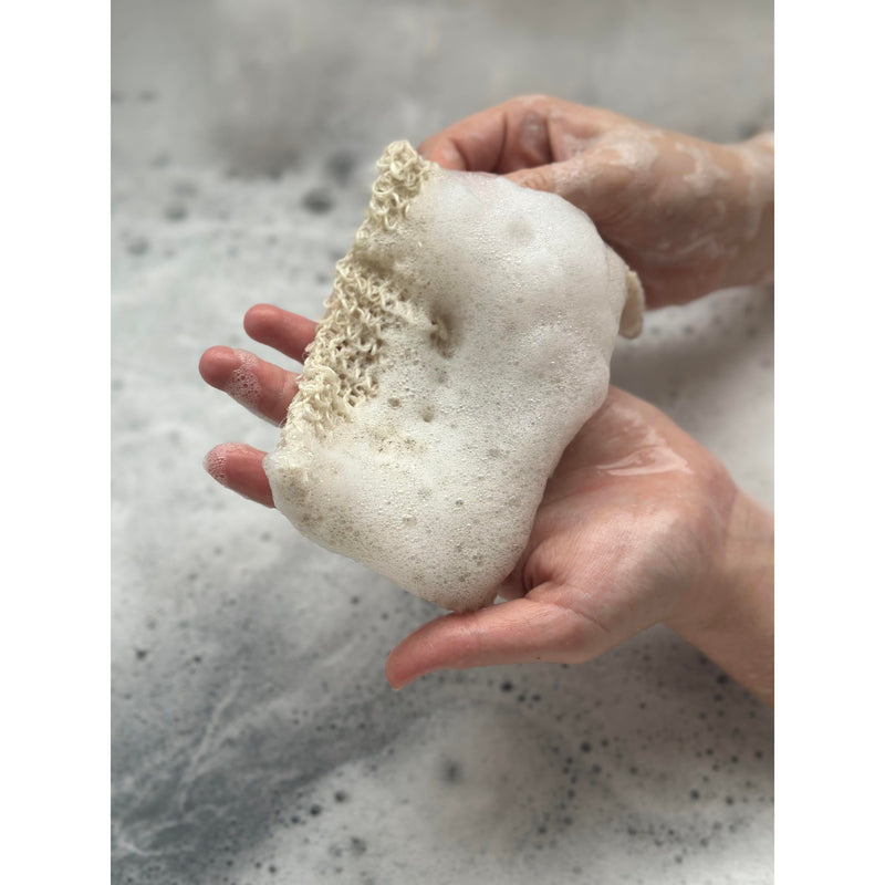 Sparkling Wildflower LLC. Organic Soap Saver Bath Rosy Brown