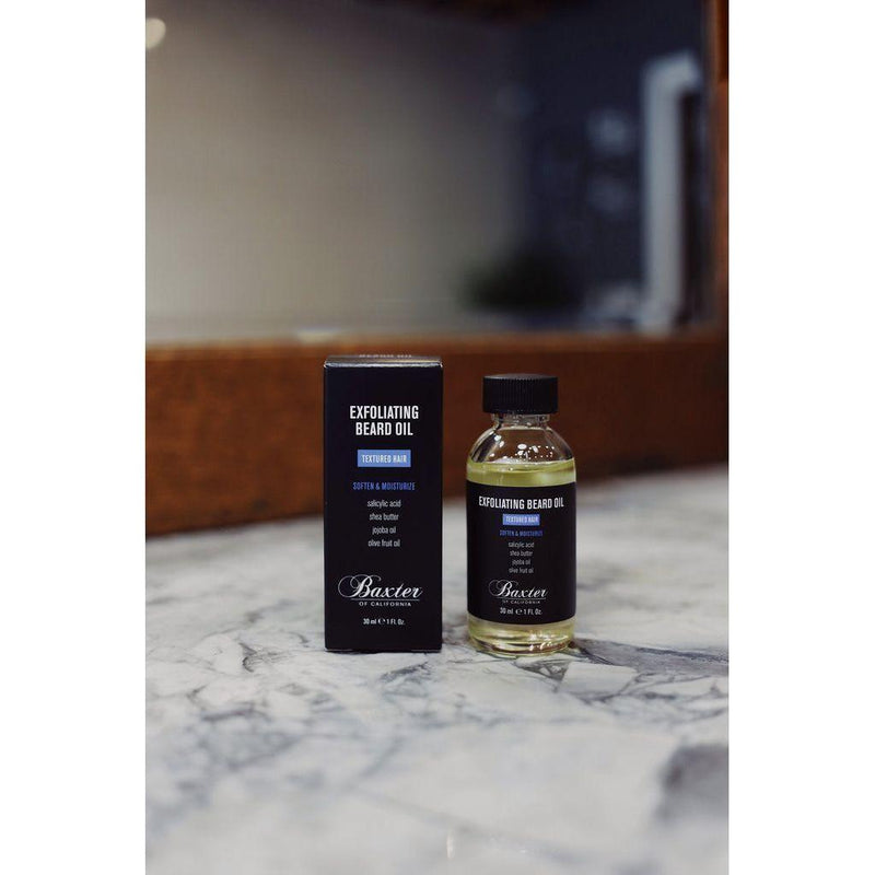Baxter Of California Baxter Of California Exfoliating Beard Oil 1 Oz Beard Oil Dark Slate Gray