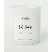 Sunflower Motherhood Oh Baby! Pregnancy Candle Candles Beige